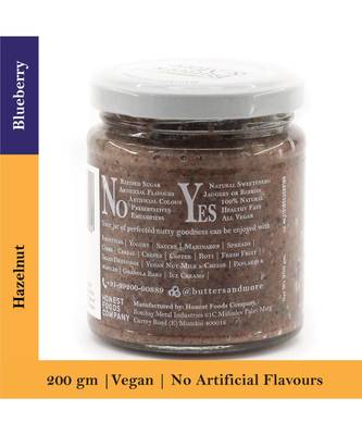 200gm Hazelnut Butter with Blueberries 3