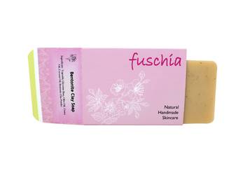 100 gms Bentonite Clay Natural Handmade Herbal Soap By Fuschia 1