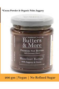 200gm Hazelnut Butter with Cocoa & Jaggery