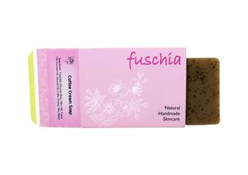100 gms Coffee Cream Natural Handmade Herbal Soap By Fuschia 1