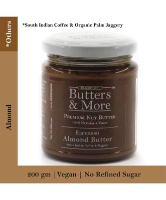 200gm Espresso Almond Butter with South Indian Coffee & Jaggery 1