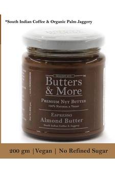 200gm Espresso Almond Butter with South Indian Coffee & Jaggery