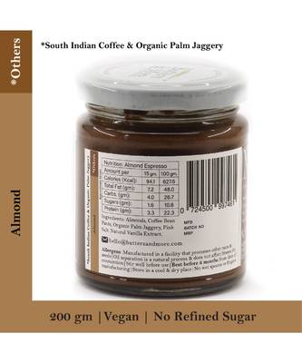 200gm Espresso Almond Butter with South Indian Coffee & Jaggery 2