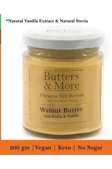 200gm Keto Walnut Butter with Stevia & Vanilla