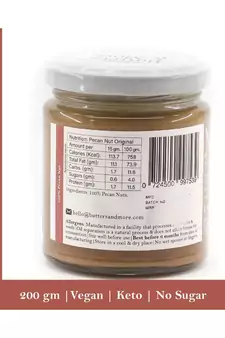 200gm Natural Pecan Nut Butter