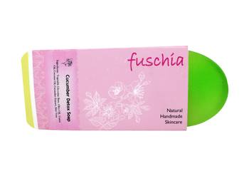 100 gms Cucumber Detox Natural Handmade Herbal Soap By Fuschia 1