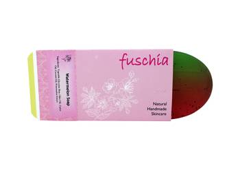 100 gms Watermelon Natural Handmade Glycerine Soap By Fuschia 1