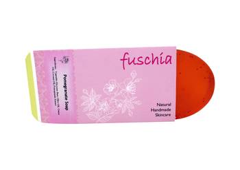 100 gms Pomegranate Natural Handmade Herbal Soap By Fuschia 1
