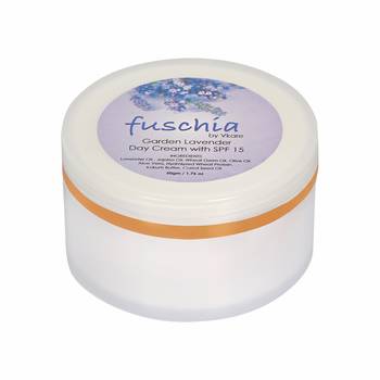 50 gms Garden Lavender Day Cream with SPF 15 By Fuschia 1