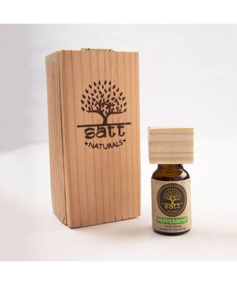 15ml Pure and Natural Peppermint Essential Oil for Hair, Skin, Cold and Congestion By SATT NATURALS 1