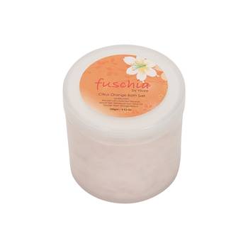 100 gms Citrus Orange Bath Salt By Fuschia 1