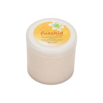 100 gms Sandal Saffron Bath Salt By Fuschia 1