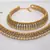 Pearl And Golden Ball White stone anklet