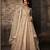 Beige Resham Embroidery Net Salwar