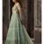 Green Resham Embroidery Net Salwar