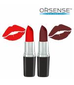 121g Pack of 2 Matte Lipstick Rust SPF 10