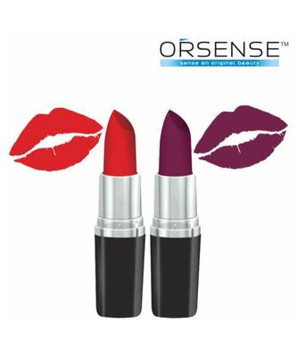 121g Pack of 2 Matte Lipstick Rust SPF 10 1