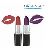 121g Pack of 2 Matte Lipstick Rust SPF 10