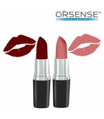 121g Pack of 2 Matte Lipstick Rust SPF 10