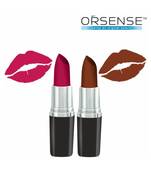 121g Pack of 2 Matte Lipstick Rust SPF 10