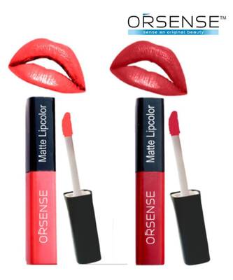 20 g Pack of 2 Ruby Red Liquid Lipstick By orsense 1