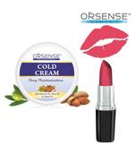 150g Pack of 2 Cold Cream and Lipstick Dark Nude SPF 10  By orsense
