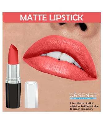 3.5 g Coral Matte Lipstick  SPF 10 by orsense 1