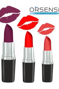 33 g Pack of 3 Multi Creme Lipstick SPF 15 By orsense 