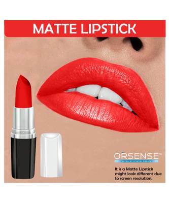 3.5 g Blood Red Creme Lipstick SPF 10 By orsense 1