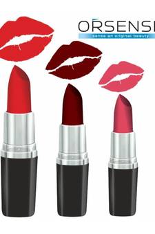 33 g Pack of 3 Multi Creme Lipstick SPF 15 By orsense 