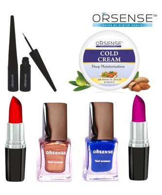 200g Pack of 6 Multi Creme Lipstick By orsense  1
