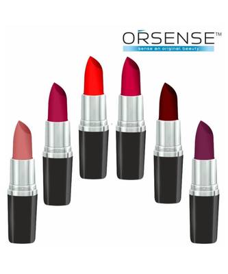 65 g Pack of 6 Multi Creme Lipstick SPF 15 By orsense 1