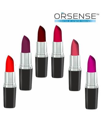 65 g Pack of 6 Multi Creme Lipstick SPF 15 By orsense  1