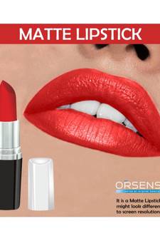 3.5 g Red Creme Lipstick Apple SPF 10 By orsense