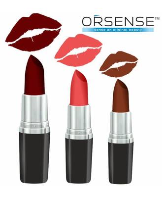 33 g Pack of 3 Multi Creme Lipstick SPF 15 By orsense  1