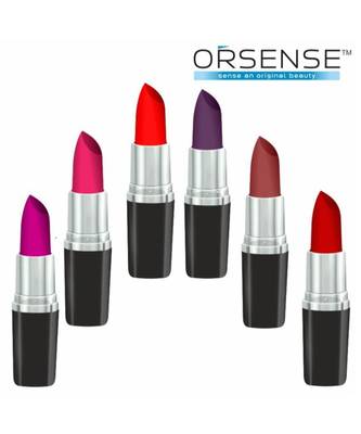 65 g Pack of 6 Multi Creme Lipstick SPF 15 By orsense 1