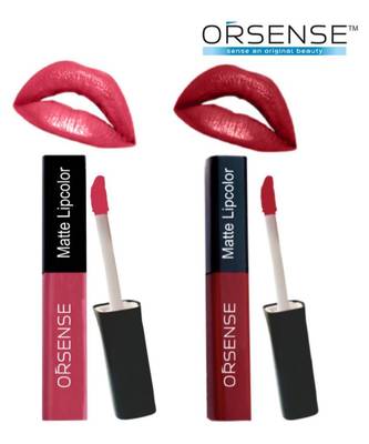 10 g Pack of 2 Red Liquid Lipstick By orsense 1