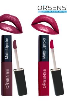 10 g Pack of 2 Liquid Lipstick Nude By orsense 