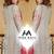 Cream Embroidered Chiffon Salwar