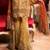 Gold Embroidered Chiffon Salwar