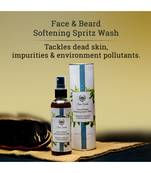 100 Ml Patchouli, Labdanum & Wild Gooseberry Face & Beard Softening Spritz Wash