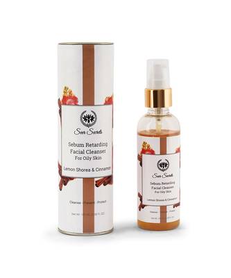 100 Ml Lemon, Shorea & Cinnamon Sebum Retarding Facial Cleanser 2