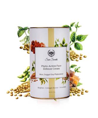 40gm Phyto - Active Face Defense Cream Noni Guggul- Soy Phytosterol 4