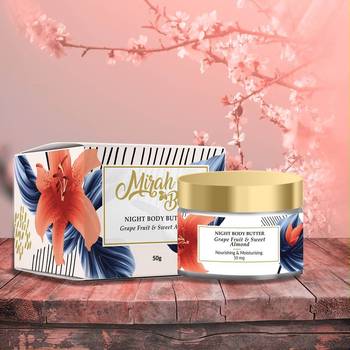50 Gm Grapefruit, Sweet Almond Night Body Butter 1
