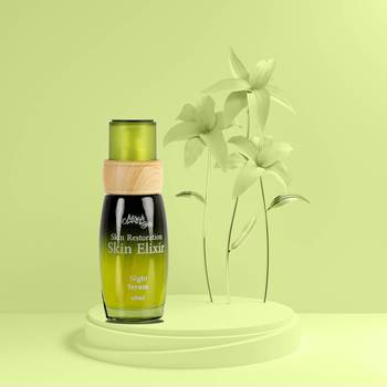 40 Ml Skin Restoration Night Elixir Face Serum for Dry, Damaged & Dehydrated Skin. 1