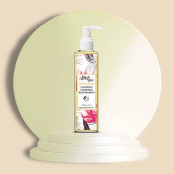 200 Ml Natural & Organic Calendula Chamomile Baby Shampoo 1