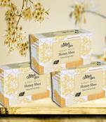 375 Gm Organic Goat Milk, Honey & Shea Butter Sensitive Skin Soap Bar (Pack of 3)