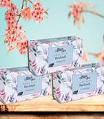 375 Gm Organic Goat Milk, Patchouli Healing Soap Bar (Pack of 3)