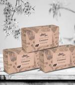 375 Gm Organic Goat Milk, Cinnamon Purifying Soap Bar (Pack of 3)