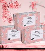 375 Gm Organic Coconut Milk, Mogra Moisturising Soap Bar (Pack of 3)